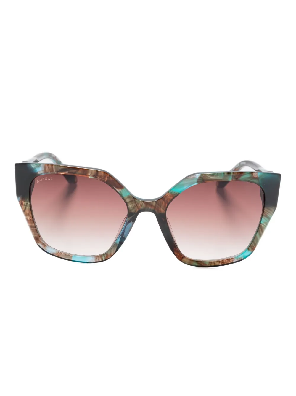 Aspinal Of London butterfly-frame sunglasses Blauw