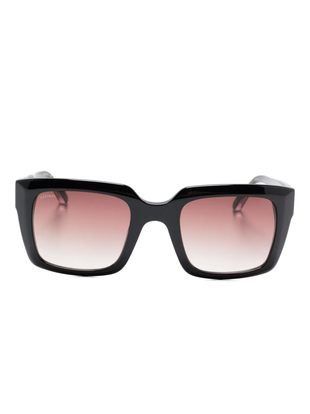 Aspinal Of London square-frame sunglasses Zwart