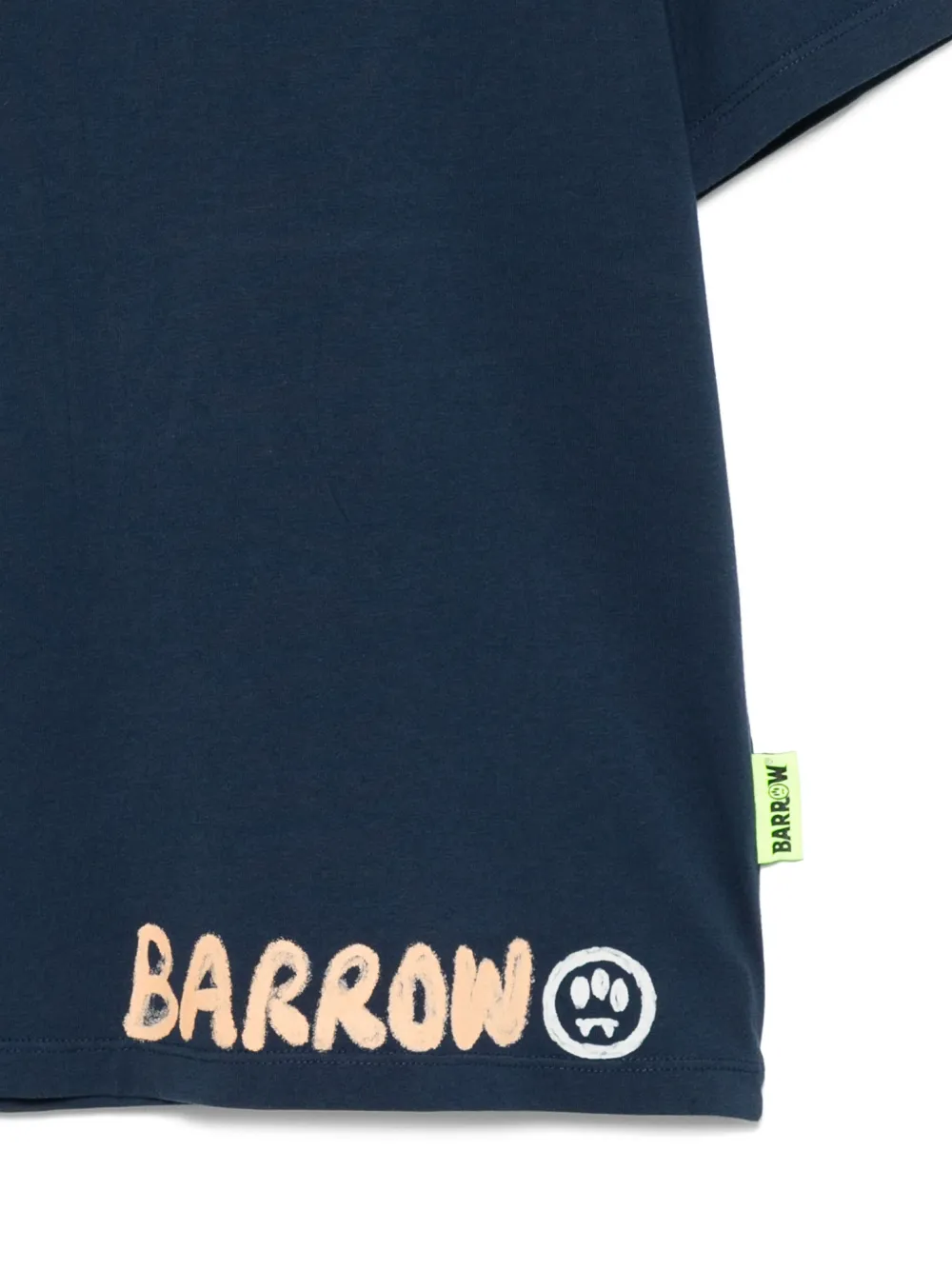 Barrow kids T-shirt met logoprint Blauw