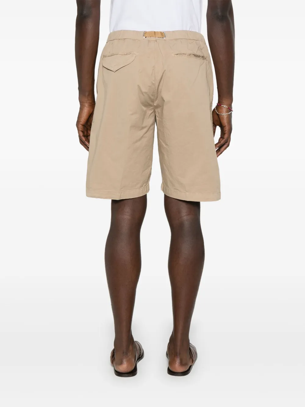 Shop White Sand Kevin Shorts In Neutrals