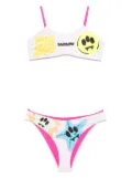 Barrow kids printed bikini - White