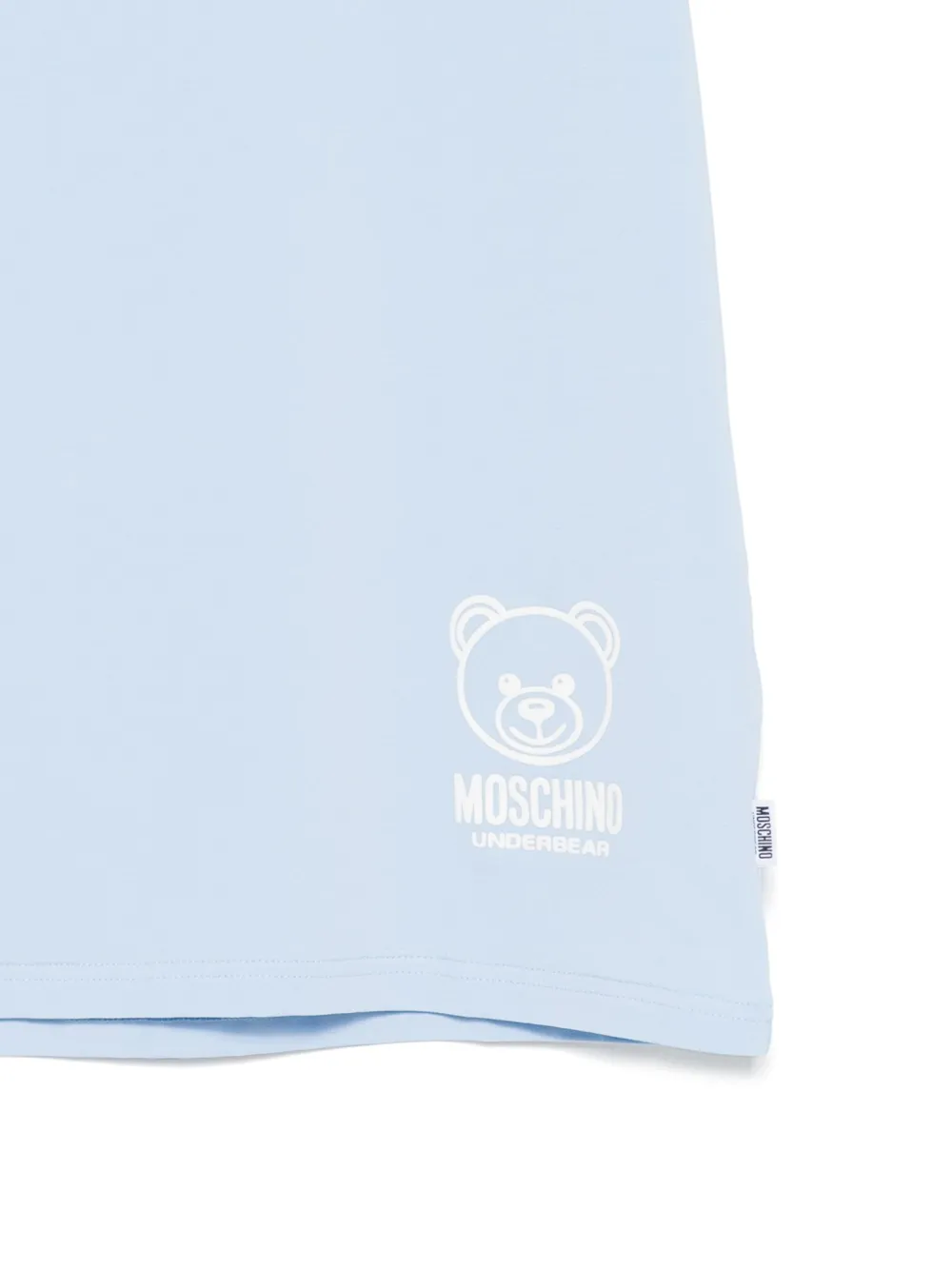 Moschino T-shirt met teddybeerprint Blauw