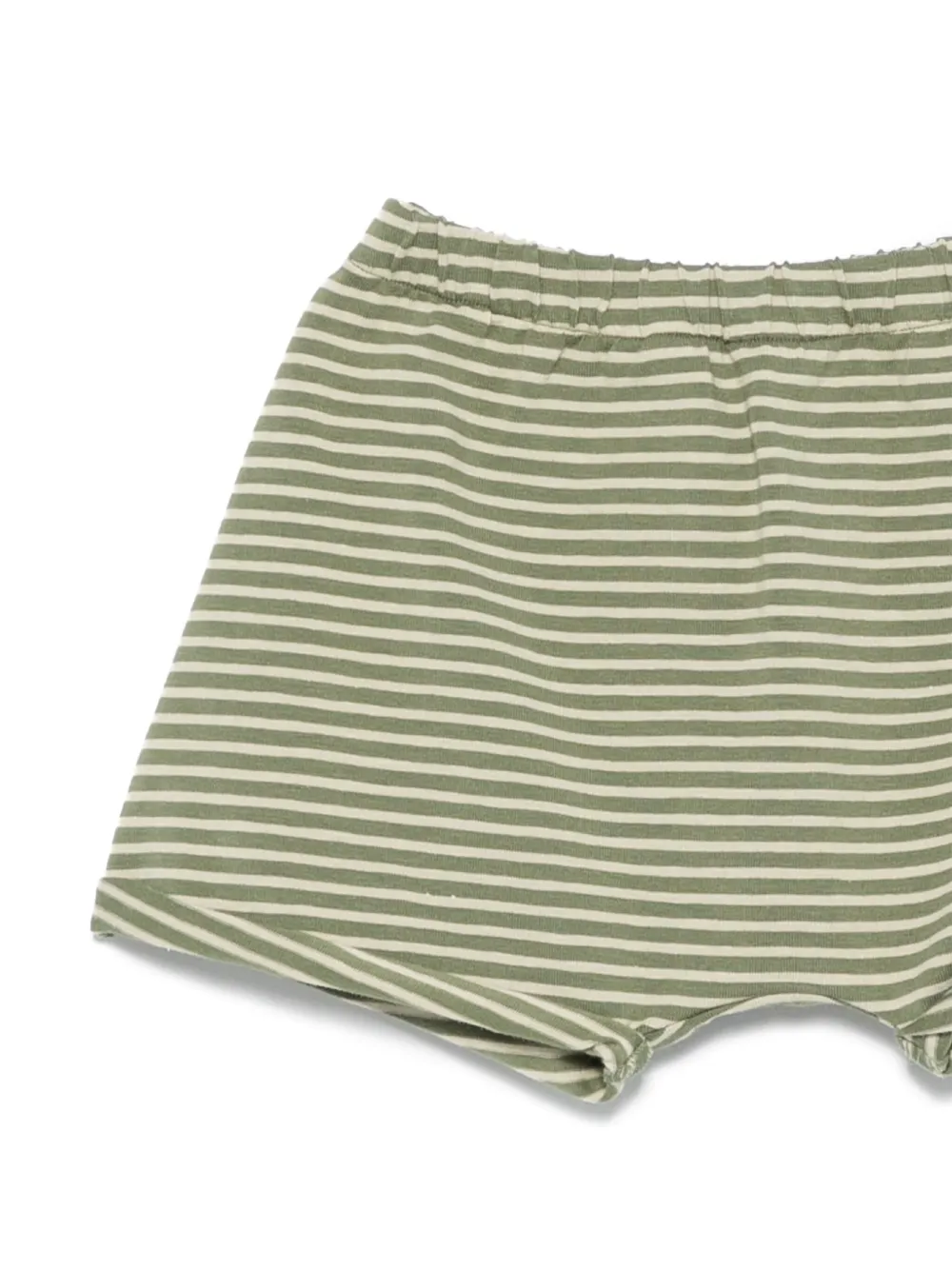 TEDDY & MINOU Gestreepte shorts set Groen