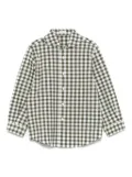 Il Gufo checked shirt - Green