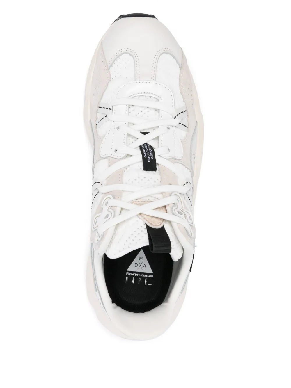 FLOWER MONTAIN Tiger Hill sneakers White