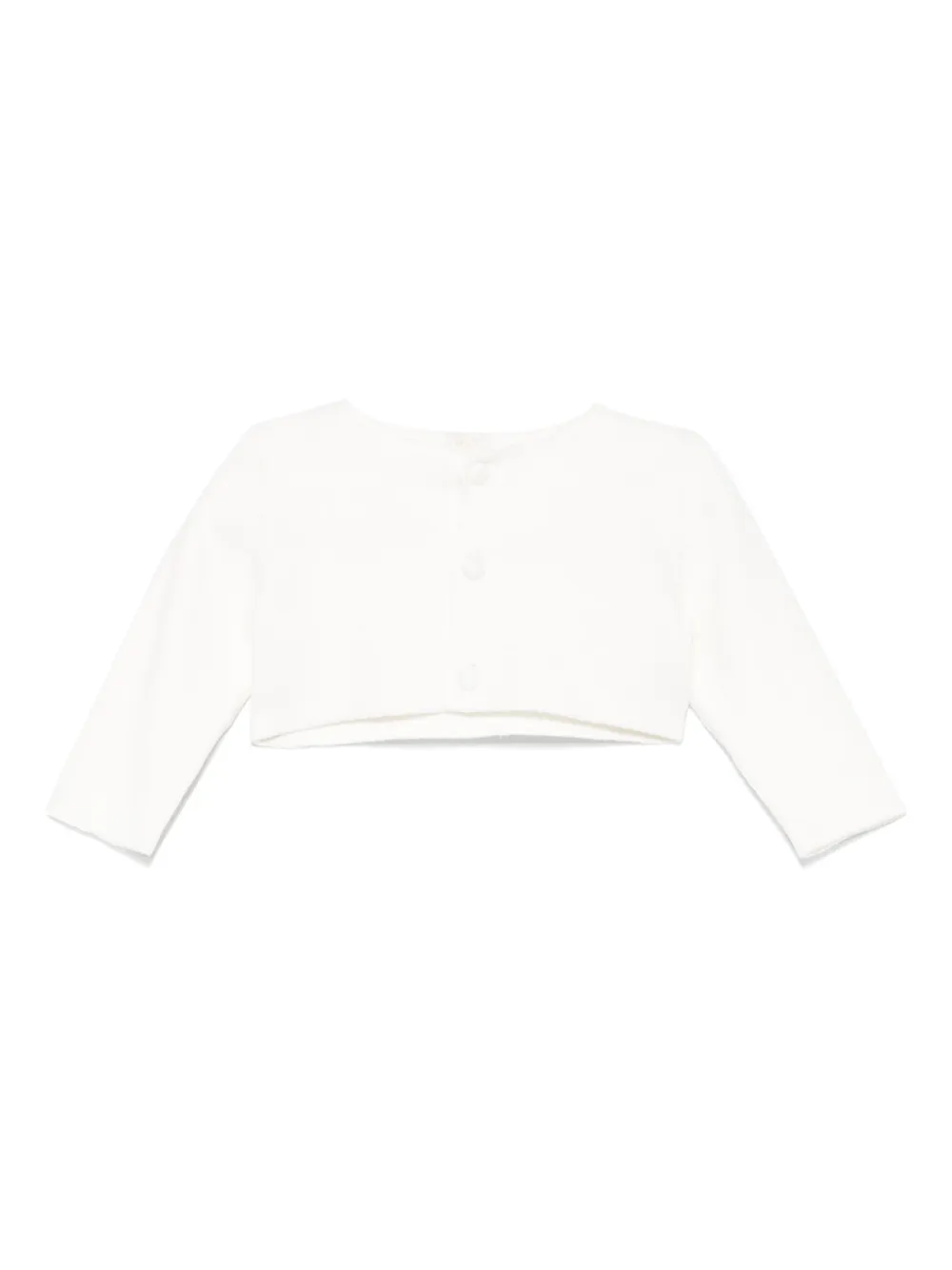 Il Gufo Katoenen vest Wit