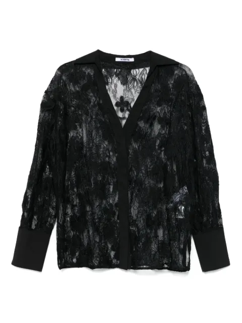 Vivetta camisa de encaje