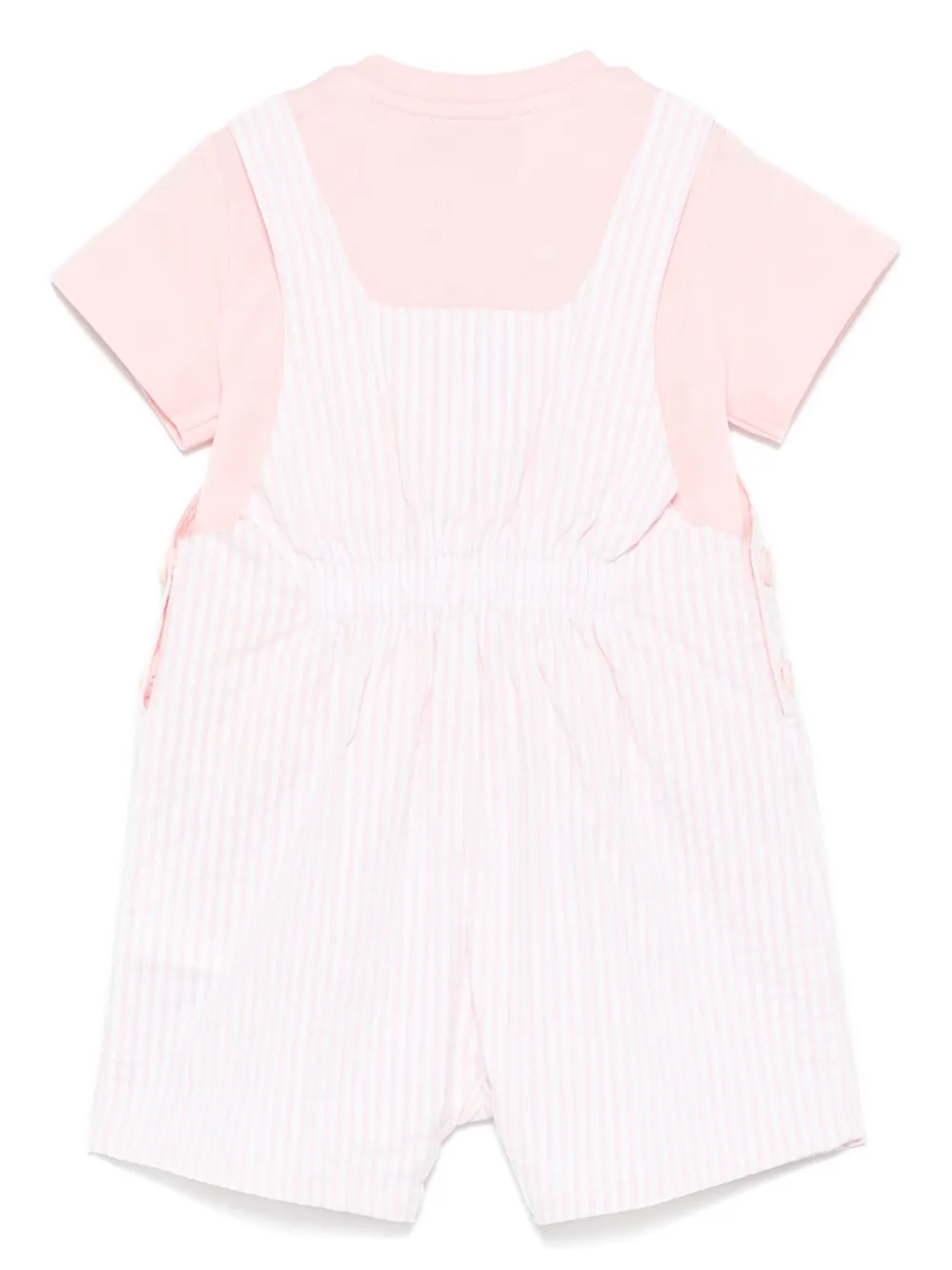 Moschino Kids Conjunto com listras | Jardineira | Image 2