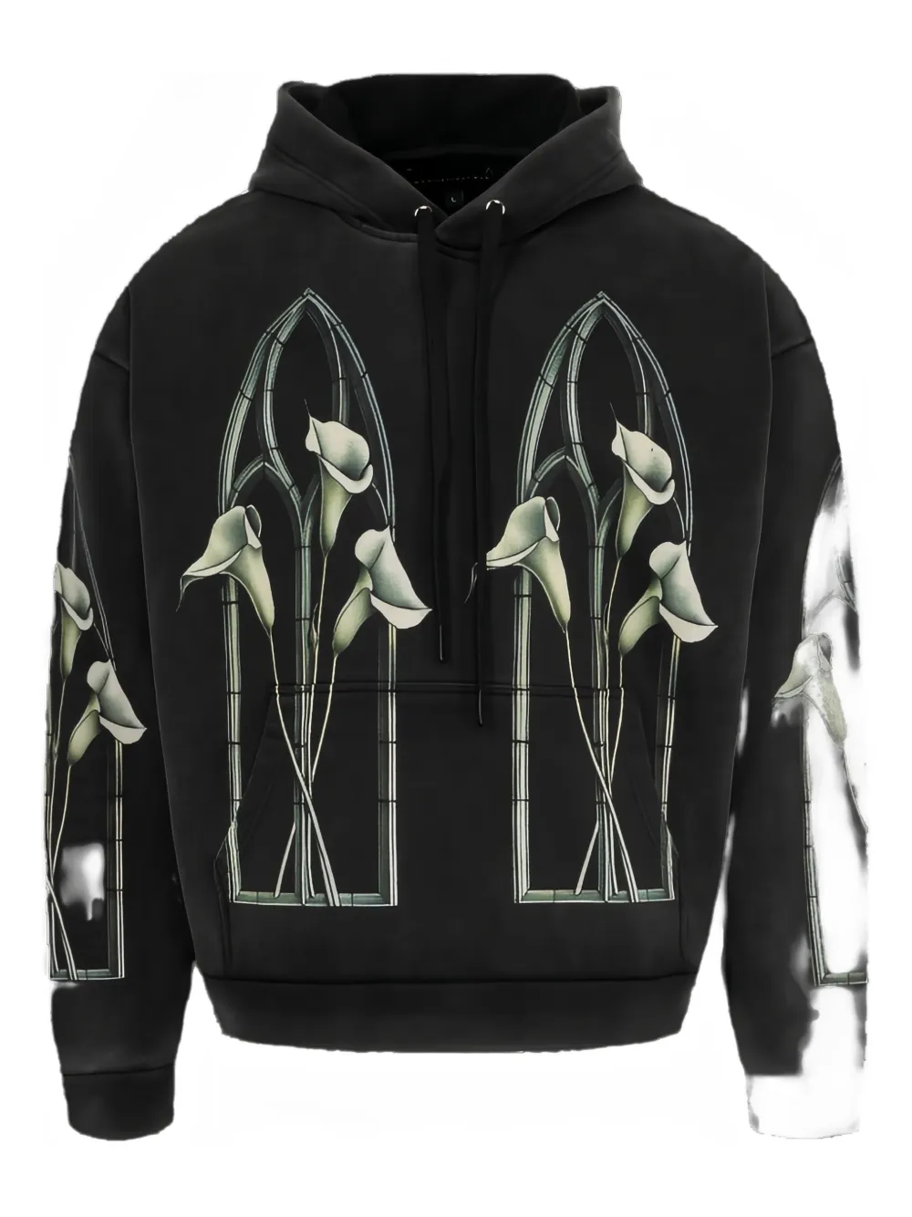 Who Decides War Calla Window Hoodie In Black