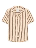 OAS Company Waffle shirt - Yellow
