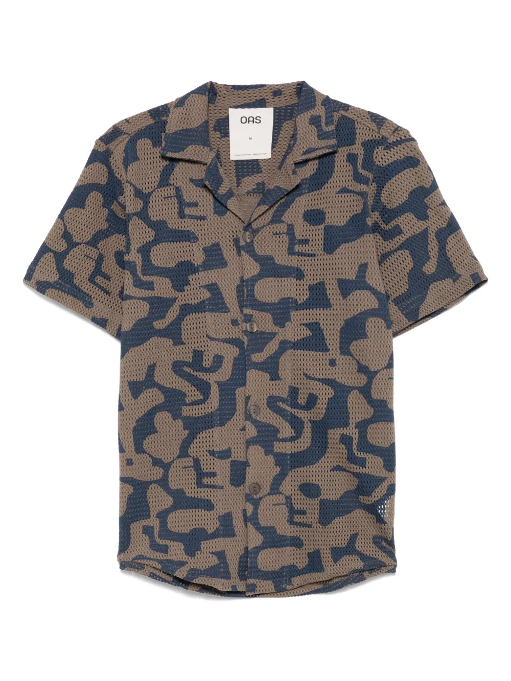 OAS Company camisa Puzzlotec | marrón | Image 1