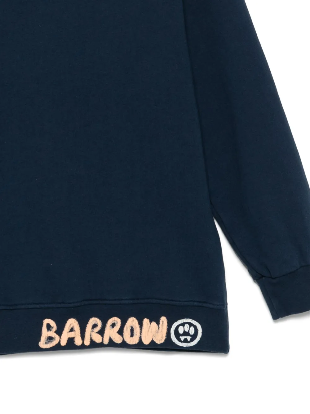 Barrow kids Sweater met logoprint Blauw