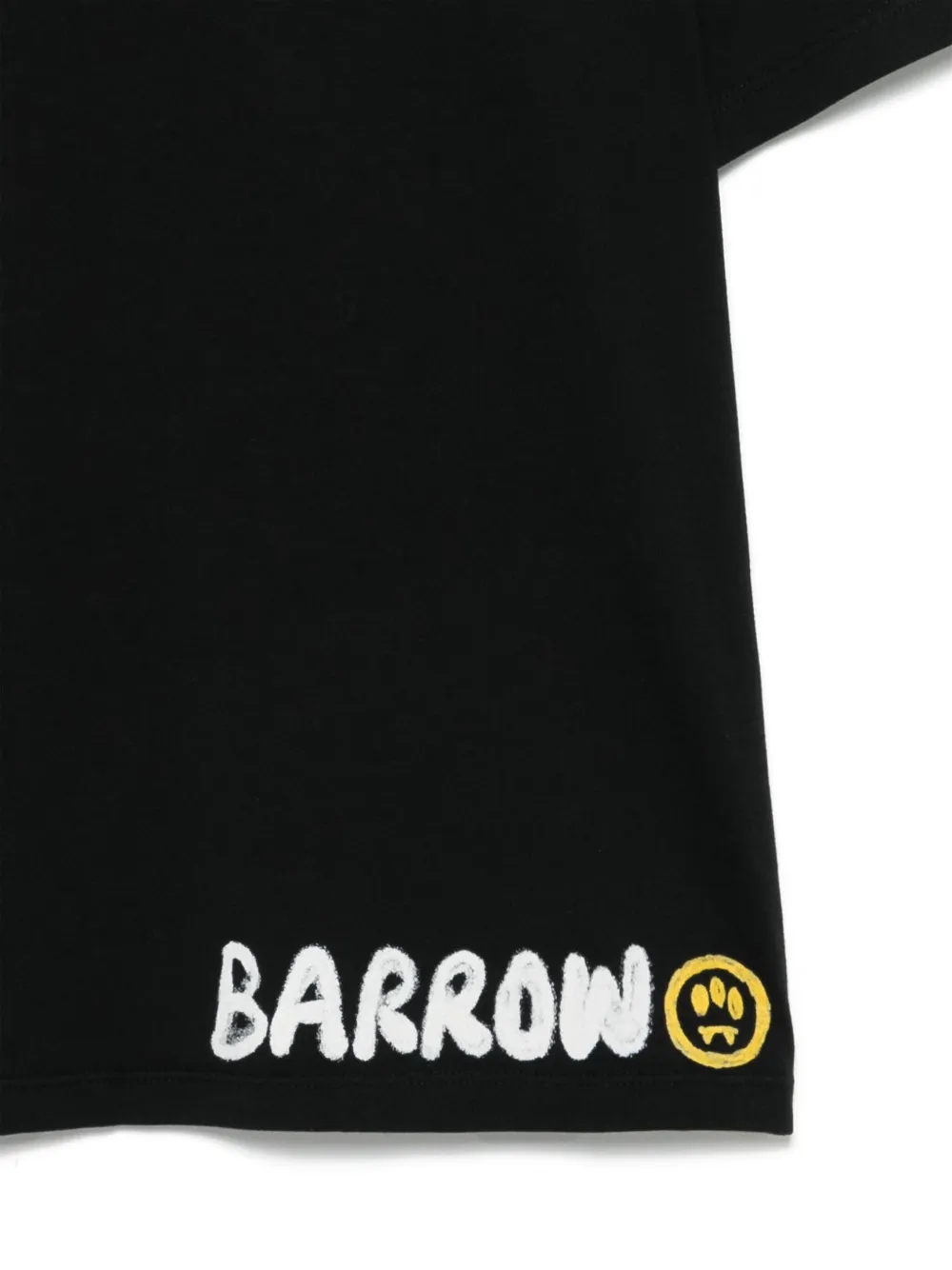 Barrow kids T-shirt met logoprint Zwart