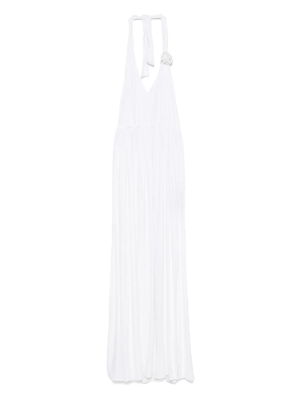 stretch-jersey maxi dress