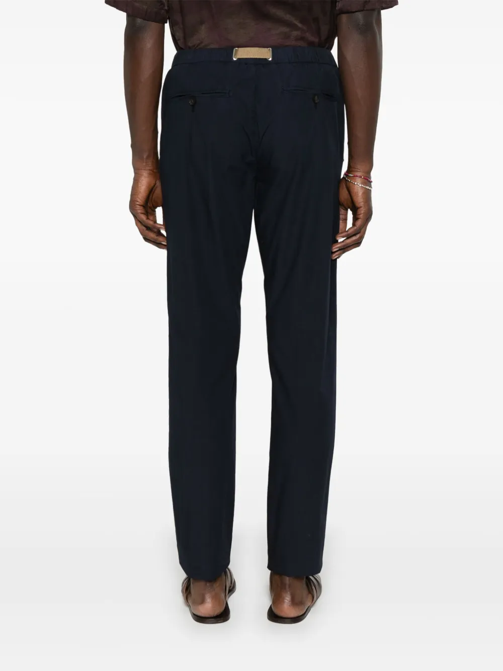 White Sand Broek met ceintuur Blauw
