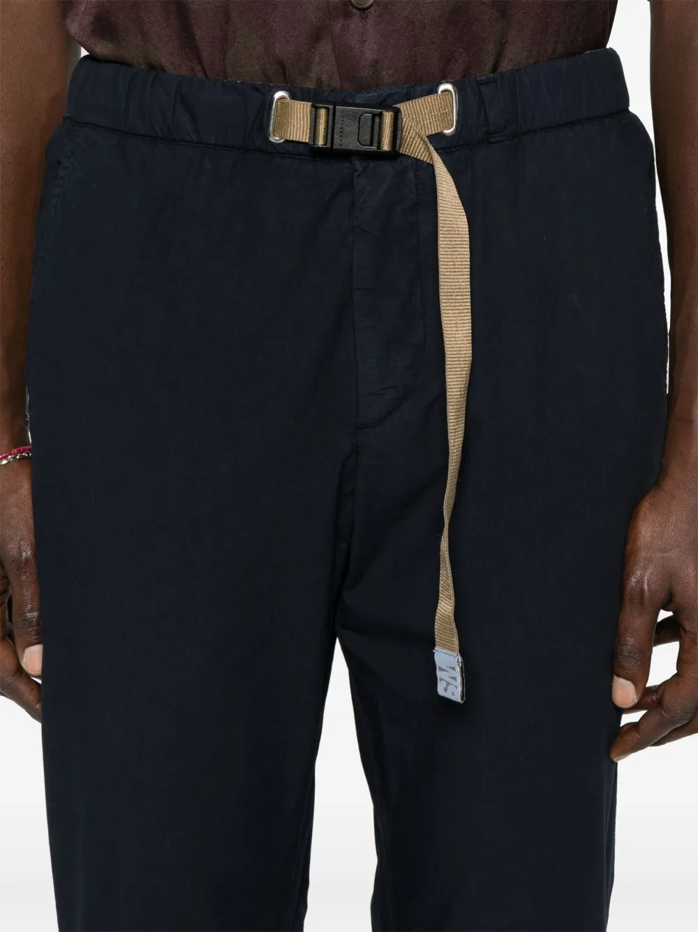 White Sand Broek met ceintuur Blauw