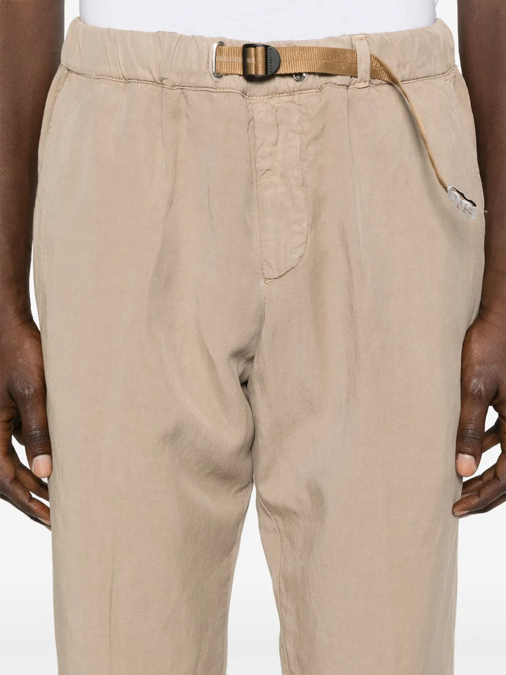White Sand Broek met ceintuur Beige