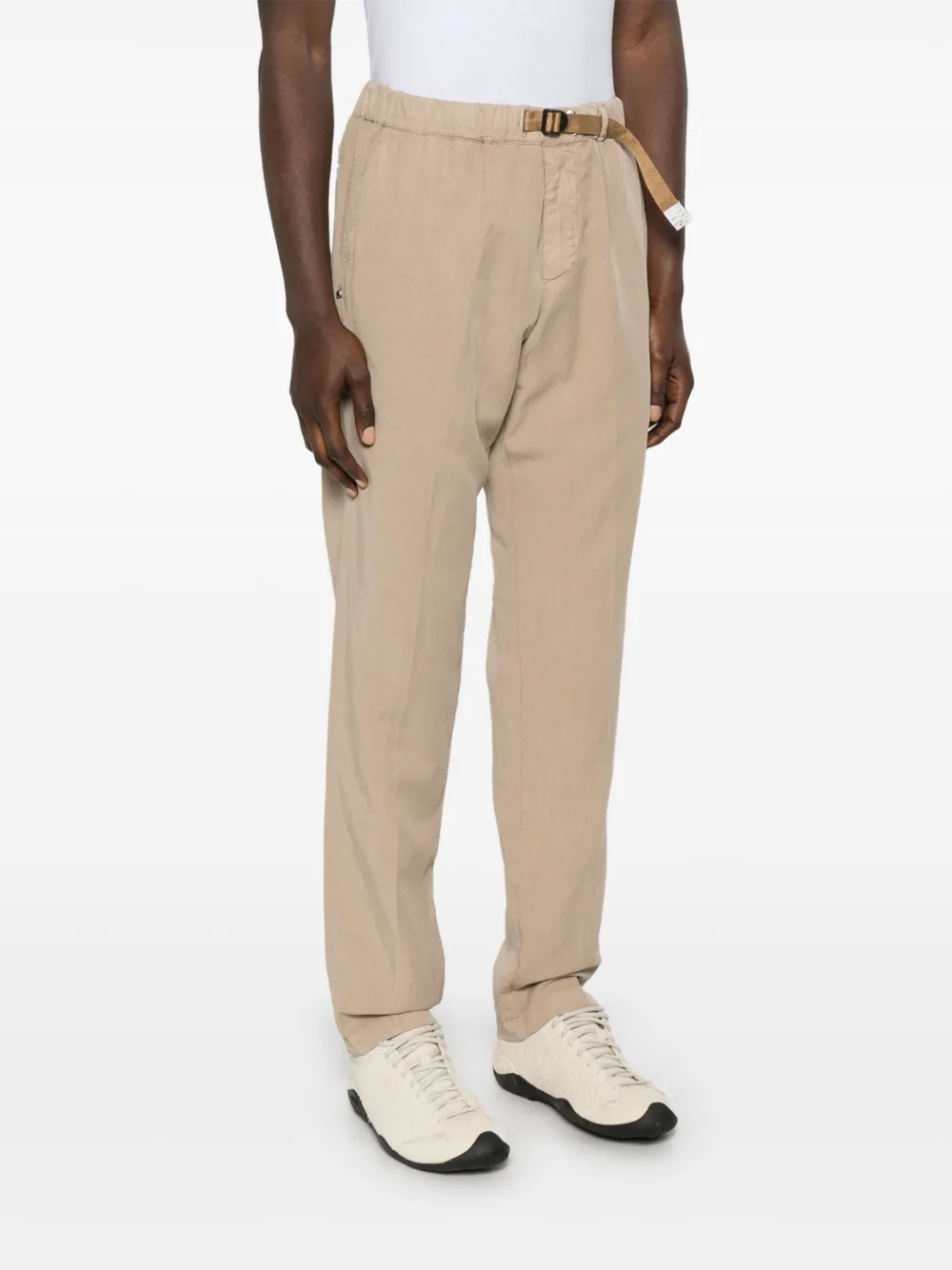 White Sand Broek met ceintuur Beige