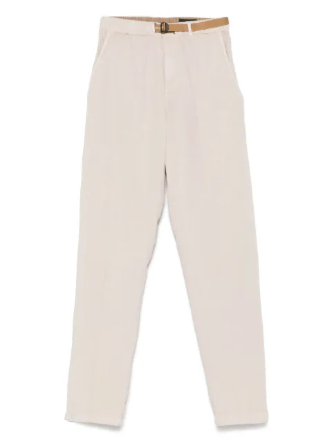 White Sand pantalones con cinturón