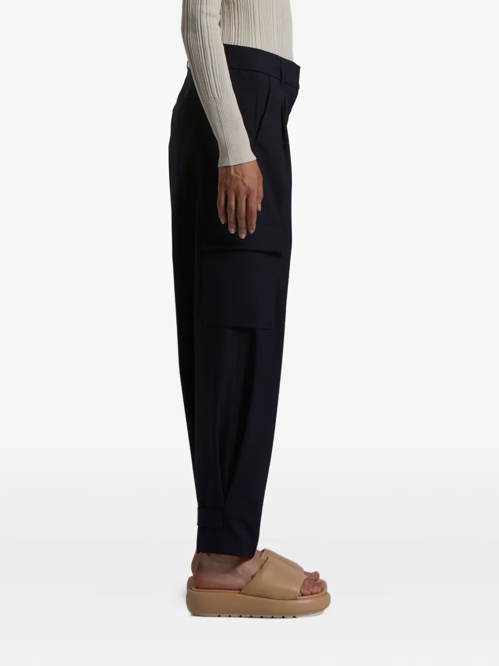 Peserico tapered trousers - Blauw