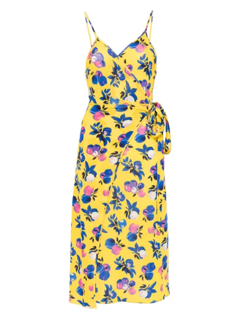 Coperni vestido corto cruzado con logo C