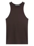 LGN LOUIS GABRIEL NOUCHI cross-back sleeveless top - Brown