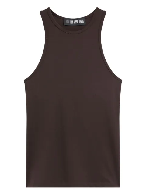 LGN  LOUIS GABRIEL NOUCHI  cross-back sleeveless top