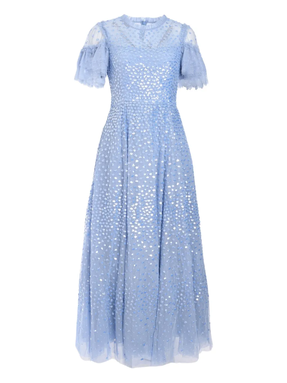Needle & Thread Scatter Dot Abendkleid | Blau | Image 1