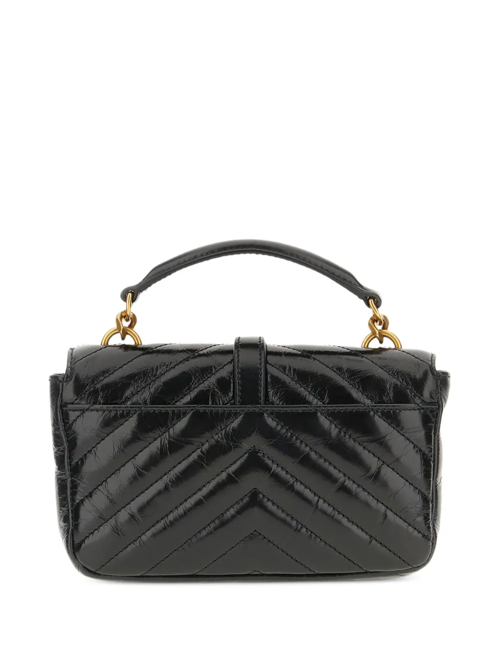 Saint Laurent College mini-shopper - Zwart