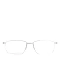 Lindberg ectangle-frame glasses - Grey