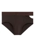 LGN LOUIS GABRIEL NOUCHI cut-out briefs - Brown