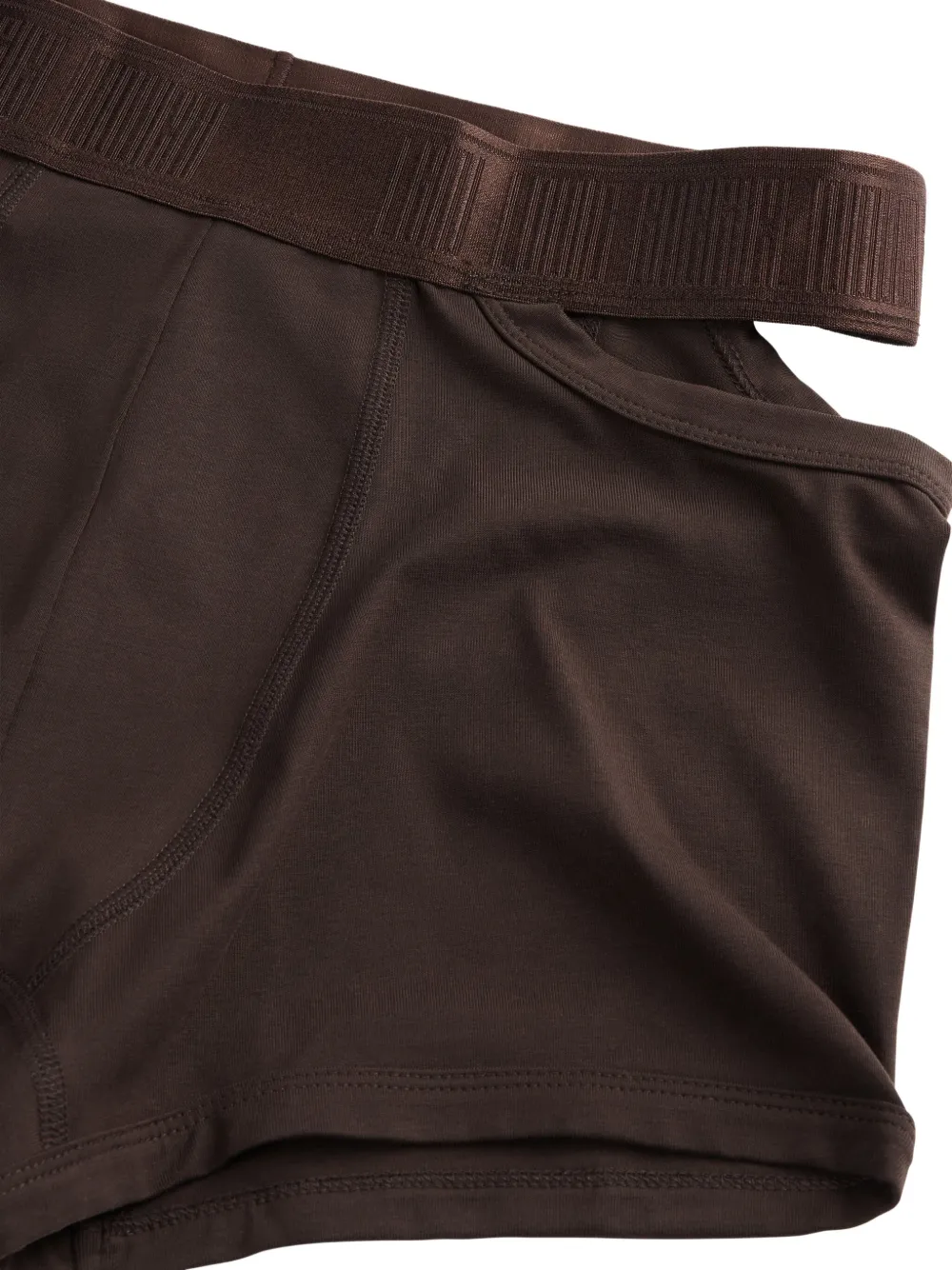LGN LOUIS GABRIEL NOUCHI Boxershorts met elastische tailleband Bruin