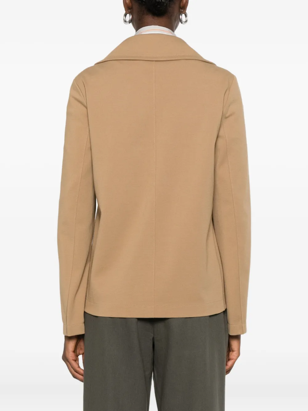 Harris Wharf London Double-breasted Jacket In Neutral