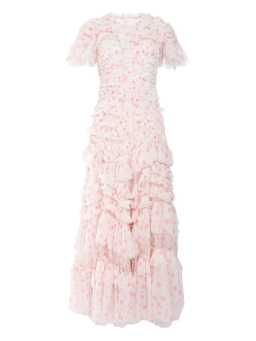 Needle & Thread Rose Ditsy avondjurk Roze