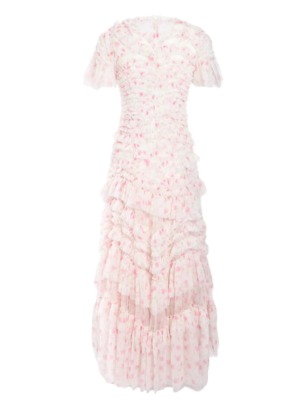 Needle & Thread Rose Ditsy avondjurk Roze
