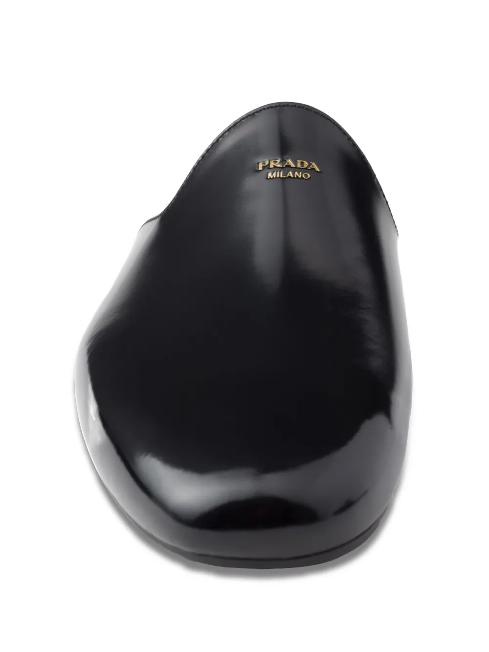 Prada open-back slippers Black