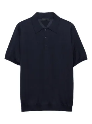PRADA - プラダ PRADA ニットポロシャツ ポロシャツ 衣料品