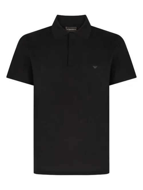 Polo à logo imprimé - Emporio Armani - Modalova