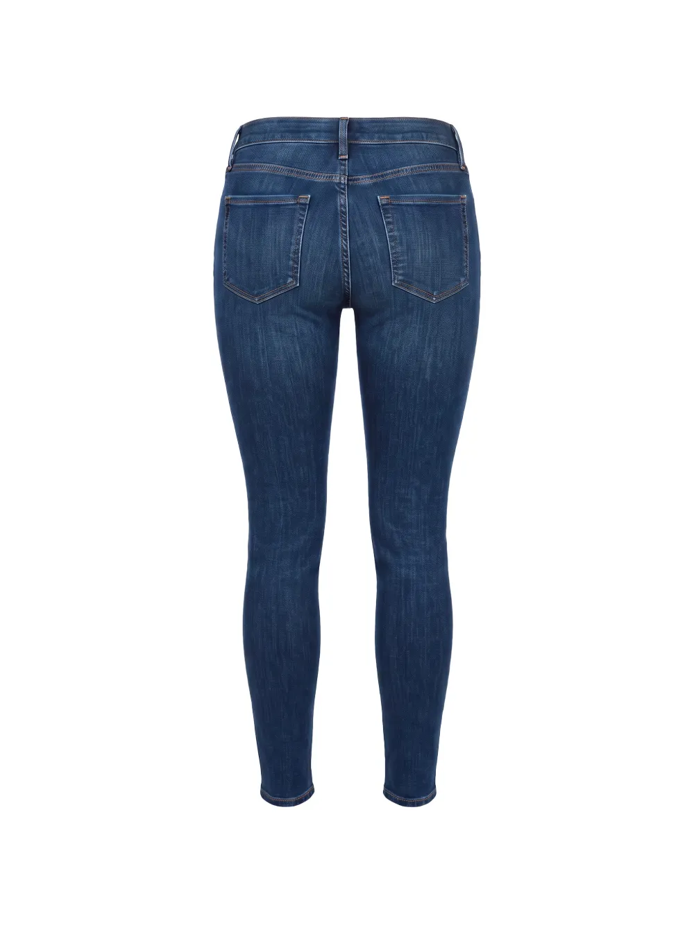 FRAME Jeans met vijf zakken Blauw