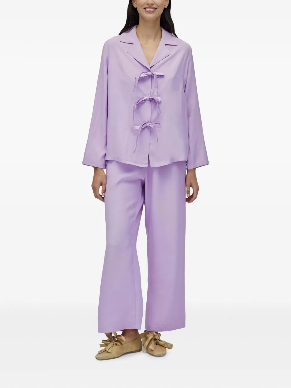 Sleeper The Bow pyjama Paars