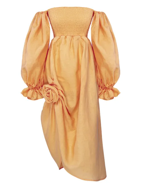 Sleeper Atlanta off-the-shoulder smocked dress