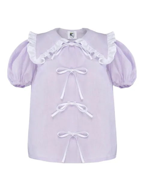 Sleeper top de pijama con mangas farol