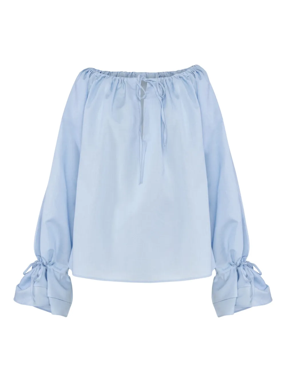 Sleeper Cha-cha Lounge Blouse In Blue