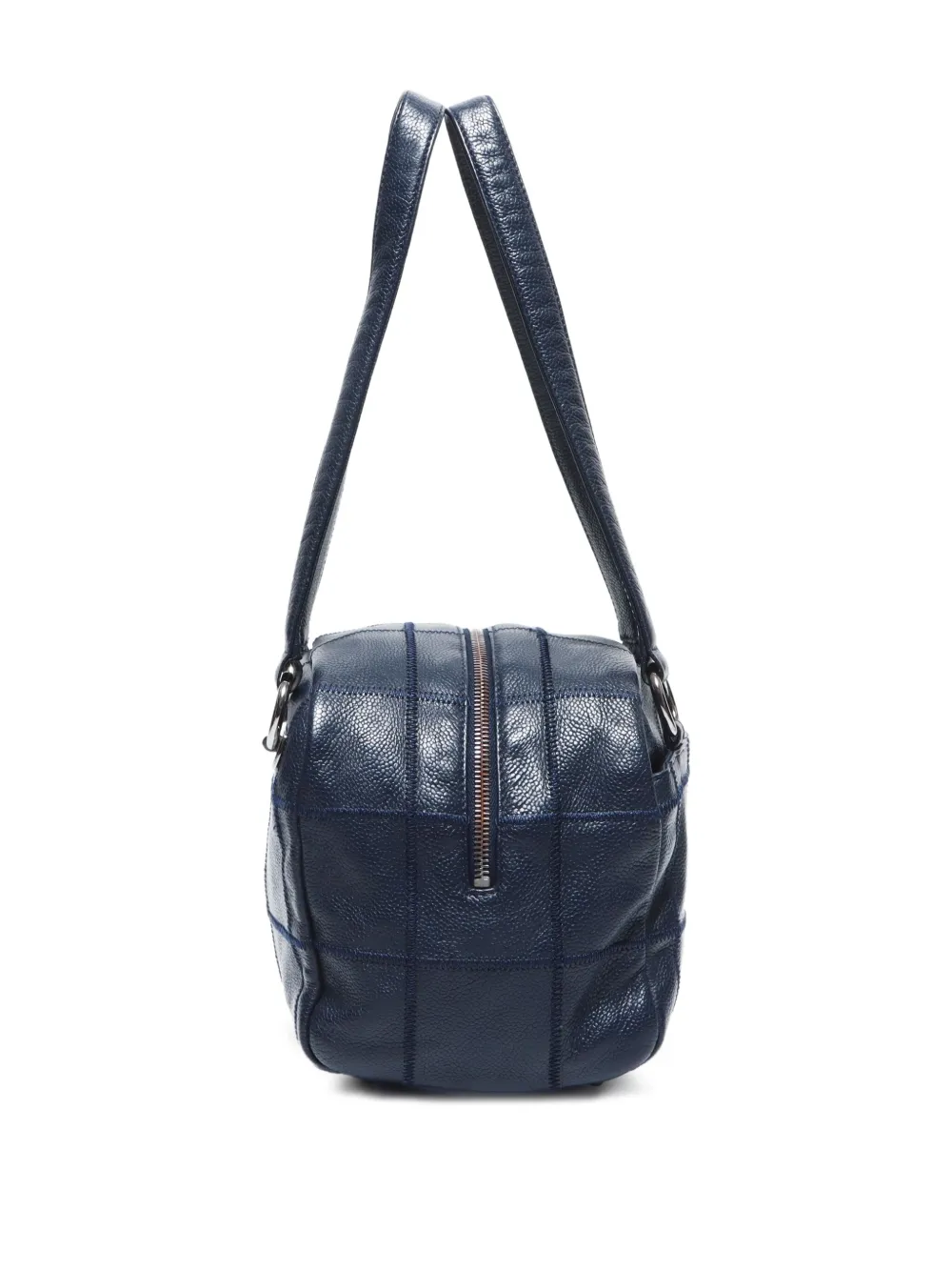 Pre-owned Chanel 2004-2005 Choco Bar Shoulder Bag In 蓝色