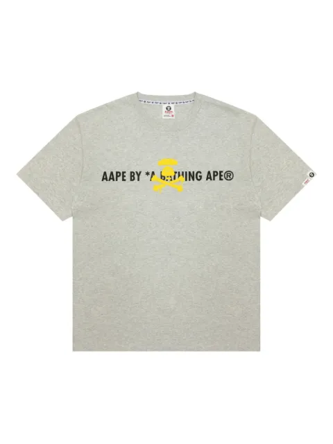 AAPE BY *A BATHING APE® logo-print T-Shirt