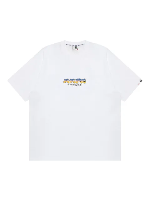 AAPE BY *A BATHING APE® logo-print T-Shirt