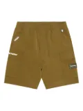 AAPE BY *A BATHING APE® logo-print cargo shorts - Green