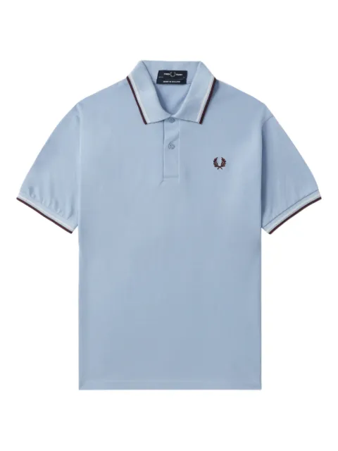 Fred Perry logo-embroidered polo shirt