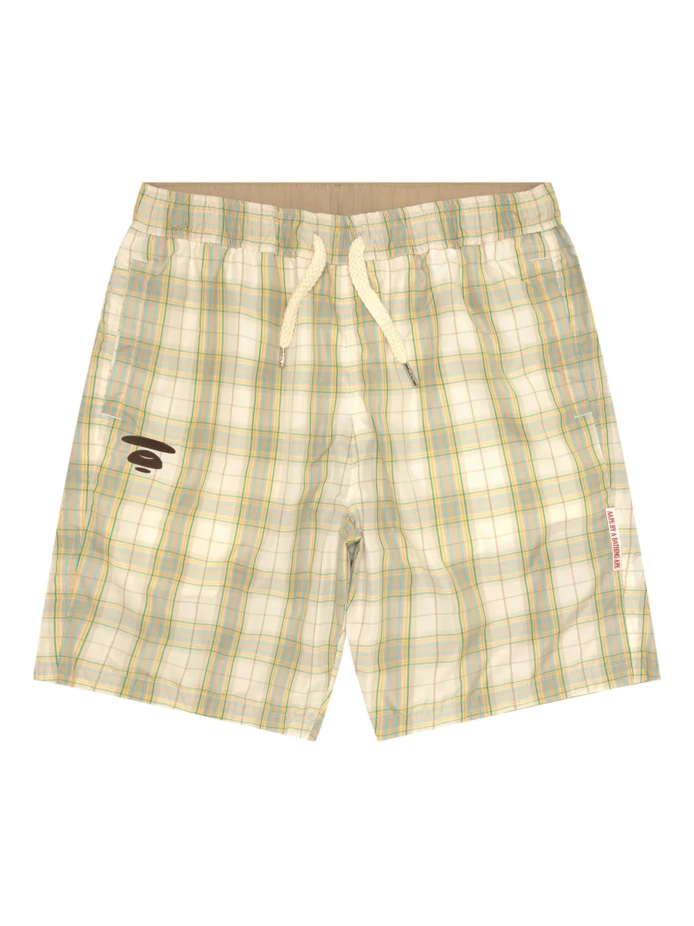 AAPE BY *A BATHING APE Omkeerbare shorts Beige
