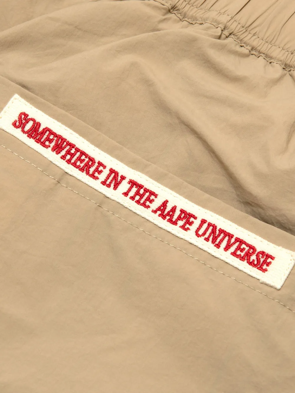 AAPE BY *A BATHING APE Omkeerbare shorts Beige
